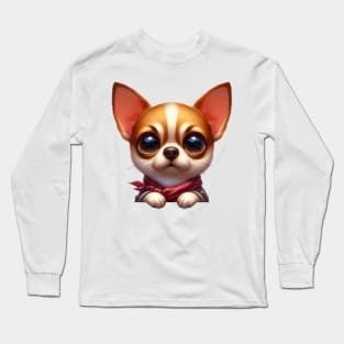 Cute Chihuahua Long Sleeve T-Shirt